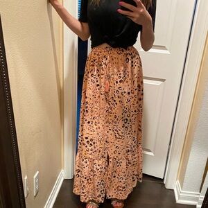 Petal & Pup Maxi skirt